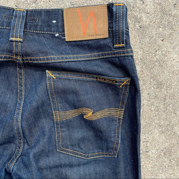 Nudie Jeans Co Slim Jim Broken Twill Jeans 30x34 - Picture 9 of 13